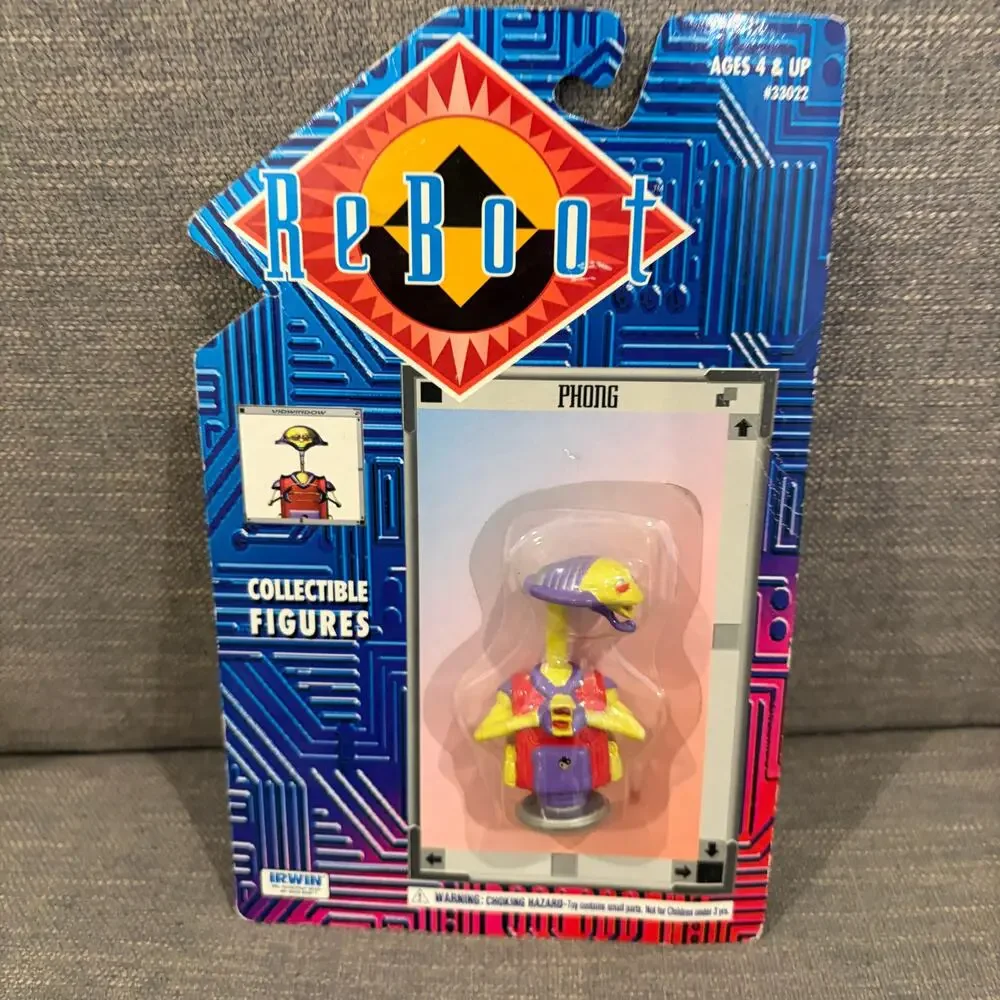 LOT 8 ReBoot Collectible Action Figures Irwin 1995